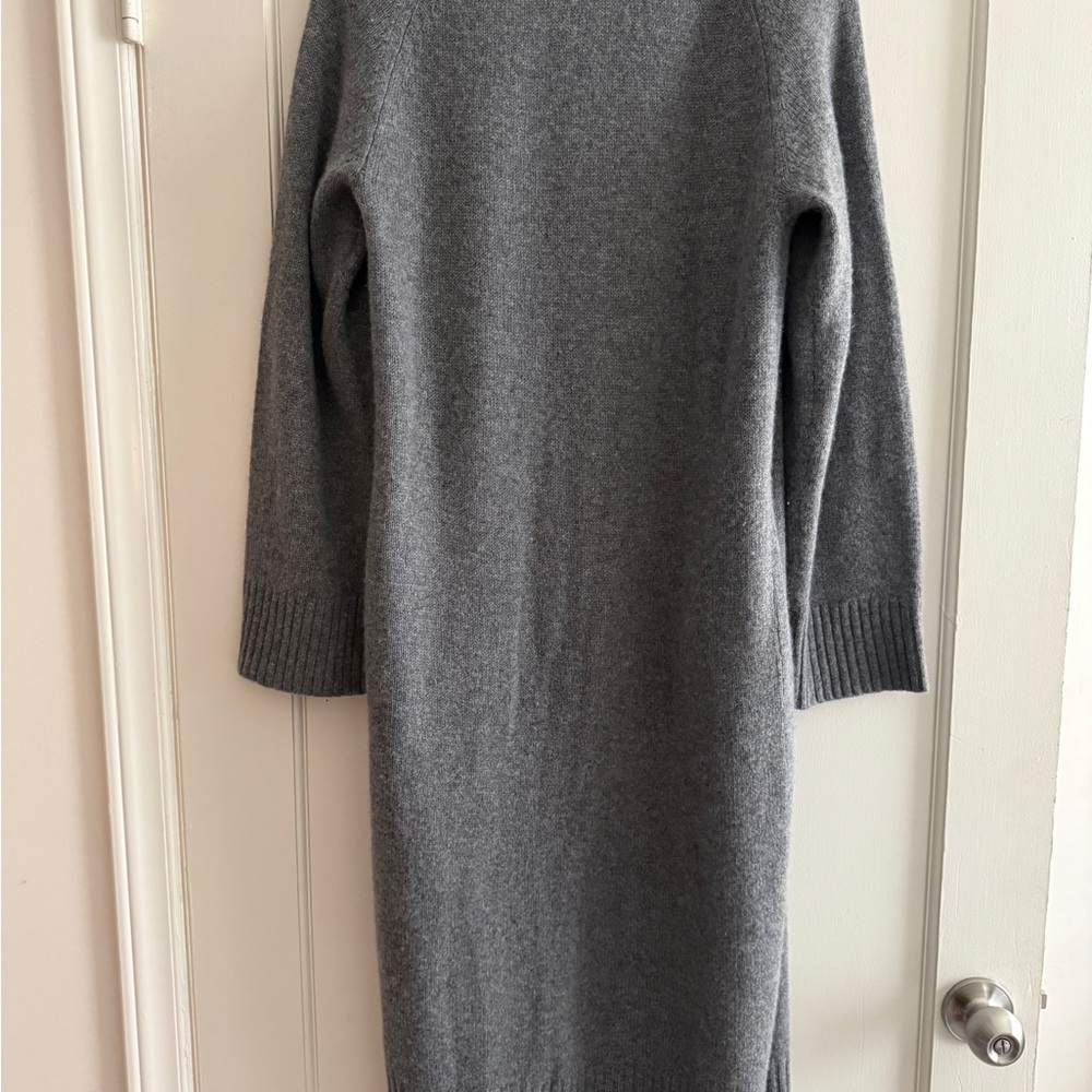 NakedCashmere Charcoal Open-Front Cardigan - Picture 3 of 7
